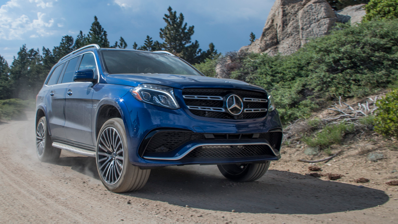 Illustration for article titled The 2017 Mercedes AMG GLS63 Is A Seven-Seat Supercar